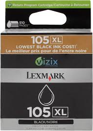 Cartucho Black Lexmark 105XL 14N0822 Original