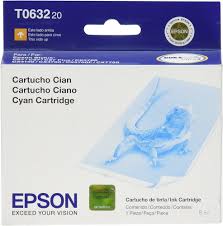 CARTUCHO EPSON T063 T063220 CIANO
