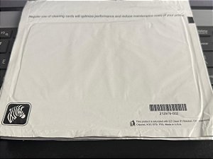 Cartao de limpeza Zebra ZXP SERIES 3 ZXP3 4X6 212978-002 unidade