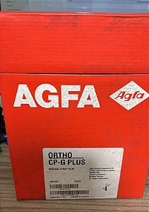 filme para raio-x agfa ortho cp-plus  18x24 caixa com 100 folhas novo lacrado