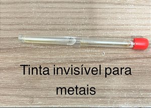 tinta invisivel fluorescente para marcaçao de metal  codigo ufm100