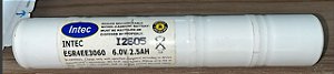 bateria para lanterna forenses 12605 (6.0v) (2.5ah)