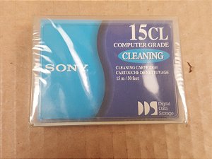 Cartucho de limpeza original Sony 4mm DDS Dgd15cl