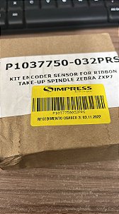 P1037750-032 - Sensor codificador Zebra ZXP7 para kit de eixo de recolhimento de fita