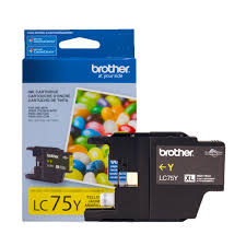 Cartucho de Tinta Brother LC-75Y LC-75 Amarelo | MFC-J6510DW MFC-J6710DW MFC-J430W | Original 7ml