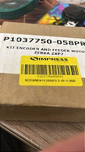 Kit de motor de alimentação e codificador Zebra ZXP7 - P1037750-058