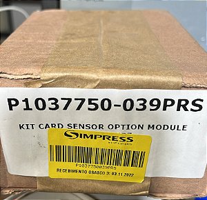 P1037750-039 - Opções de sensor de cartão Zebra ZXP7