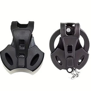 Porta-algemas de punho aberto para algemas padrão, capa para cintos de 5.5 cm.