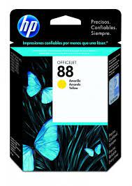 Cartucho HP 88 amarelo C9388AL Original