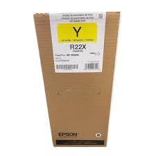 Bolsa De Tinta Epson R22x Wf-r8590 Yellow Original Tr22x420