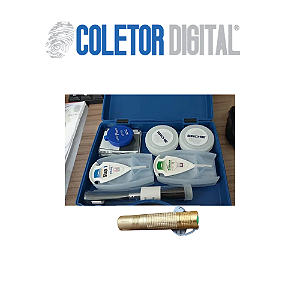 Kit para Investigação de Campo Forense com Lanterna UV