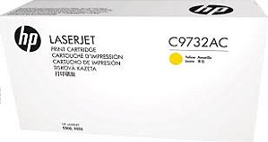 Toner Original Hp C9732a C9732ac 645a Yellow 5500 5550 12k