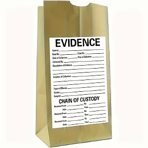 30 Folhas, 10,16 X 15,24 Cm - Adesivos De Evidência Adesivos, Etiquetas De Evidência Autoadesivas, Etiquetas De Evidência Por Pacote Para Cursos Forenses,