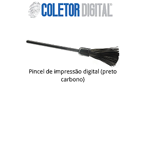 Pincel de impressão digital (preto carbono)