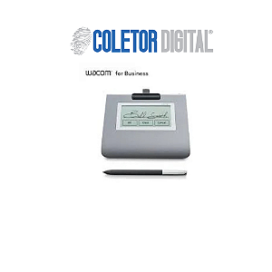 Wacom-Assinatura eletrônica LCD Pad Tablet, STU-430, STU430