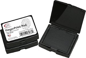 Almofada de impressão digital com  tinta retangular 5cmx3,5cm ceramica 1500 coletas