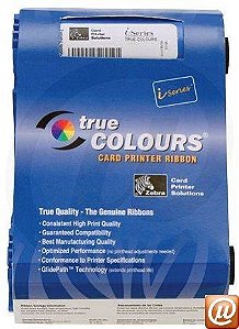 Ribbon Zebra Fita de cartucho monocromático 800017-201 True Colors