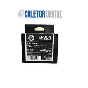 Cartucho Epson Sc-p700 Photo Black 770 Original