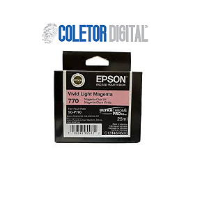Cartucho Epson Sc-p700 Vivid Light Magenta 770 Original