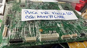 Placa principal lógica para konica minolta bizhub 164 184 7718 placa principal ua1820 cc & placa mc a0xx pp63 00
