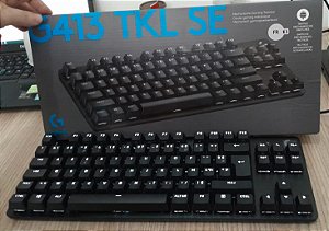 Teclado Mecânico Gamer Logitech G413 TKL - Preto (francês)