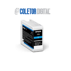 Cartucho Epson T770220 Ciano Ultrachrome PRO10 para P700