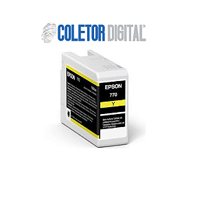 Cartucho Epson T770420 Amarela Ultrachrome PRO10 para P700