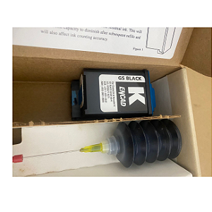 Cartucho encad 208166-4 para plotter CROMA 24 PRETO