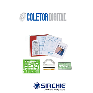 Kit básico de esboço de cena de crime DK1