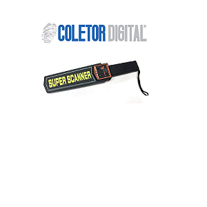 Scanner Portátil Detector Metal Profissional Segurança