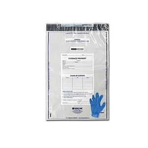 Saco para evidências de integridade 22 pol x 33 pol (pacote com 5) IEB22335