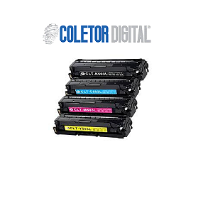 Kit 4 Toners Compatíveis Samsung CLT-503L