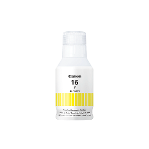 Refil Canon GI-16 Amarelo Original Para Canon GX6010, GX7010, GX5010 - CX 1 UN