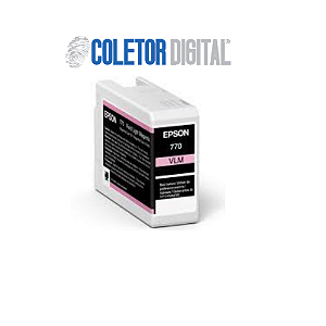Cartucho Epson Sc-p700 Vivid Light Magenta 770 Original