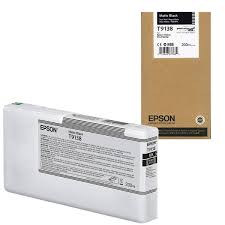 Cartucho T913800 (T9138) Epson Original | P5000 SureColor Preto Fosca | Produto Oficial Epson com NF e Procedência