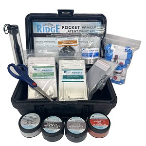 Kit de impressão latente RIDGE Pocket Whorl