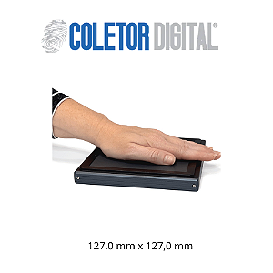 Leitor biometrico palmar FAP 60 certificado pelo Apêndice F do FBI 127,0 mm x 127,0 mm