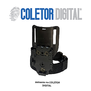 Coldre Curto Garfo Maynard Cor Preto Destro