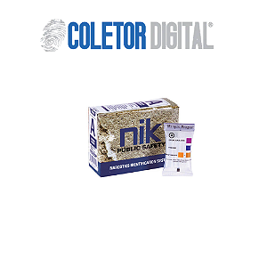 NIK – Testes Presuntivos de Drogas Alcaloides e Opioides | Ref. 6071 | Caixa com 10 Unidades