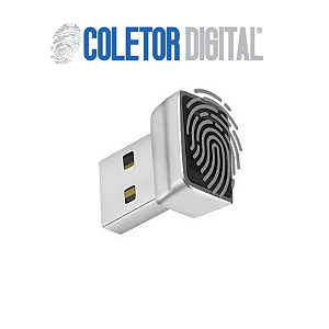 Leitor Biometrico Digital Digitais Biometria Usb Windows Pc