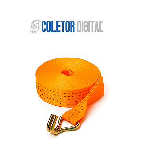 Cinta sem catraca Carga 5000 Kg 50mm 5 Metros Caminhão Carreta