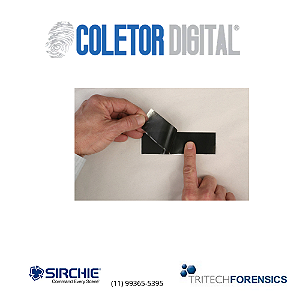 Folhas descartáveis ​​para coleta de impressões digitais