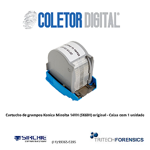 Cartucho de grampos Konica Minolta 14YH (SK601) original - Caixa com 1 unidade