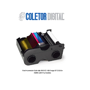 Ribbon Color Fargo 45000 YMCKO – 250 Impressões | Para Fargo DTC1000 / DTC1250e