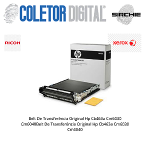 Belt De Transferência Original Hp Cb463a Cm6030 Cm6040Belt De Transferência Original Hp Cb463a Cm6030 Cm6040