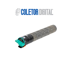 Toner Ricoh MP C2051 C2030 C2050 C2551 Compatível Preto 10K