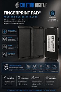 Coletor de Impressões Digitais Fingerprint 23141 | Uso Profissional – 16.000 Coletas