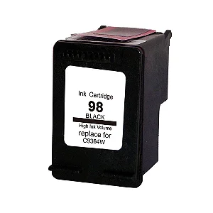 Cartucho HP 98 Original C9364WB Black | H470 | D4155 | C4180 | D5060