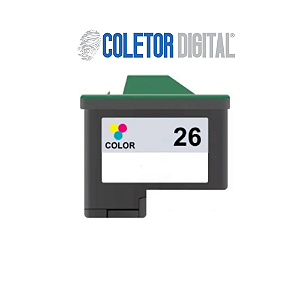 Cartucho 10n0026 / Lxmk 26 Color Compatível 16ml