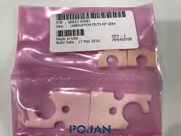 Q6651-60081 kit de feltros de lubrificação serv novo compatível com designjet z4000 4500 z6100 z6200 t7100 t7200 d5800 z6800